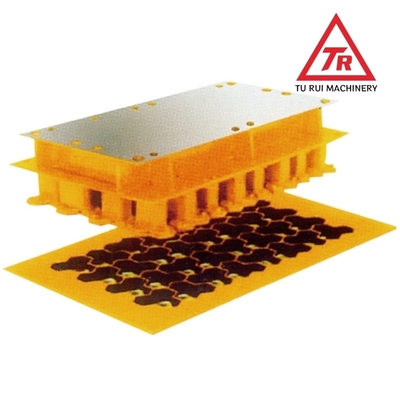 Good price Flexible Concrete Block Moulds Heat Treatment Interlocking Block Mold For Building Work online