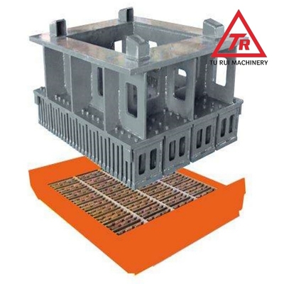 Good price Interlocking Cement Block Moulds Manganese Steel With Smooth Finished 120000 Cycles online