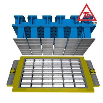 Good price Pressure Resistant Hollow Block Moulds Concrete 220×110×80mm 12 Cavities Construction Hollow Brick Mold online