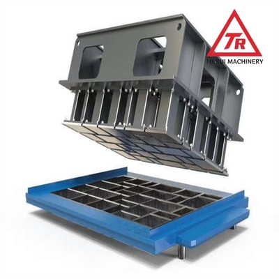Good price 16Mn Steel Interlocking Concrete Molds Linear Cutting Customized With Surface Treatment online