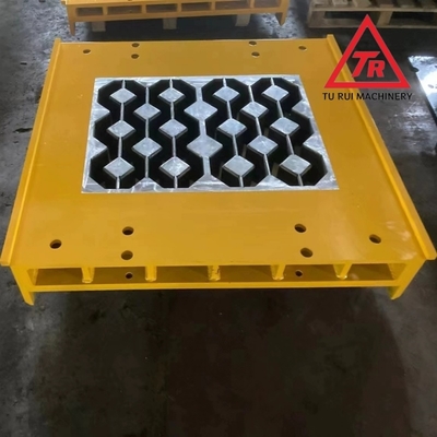 Good price Compact Customize Interlocking Concrete Block Moulds Impact Resistance With Heat Treatment online